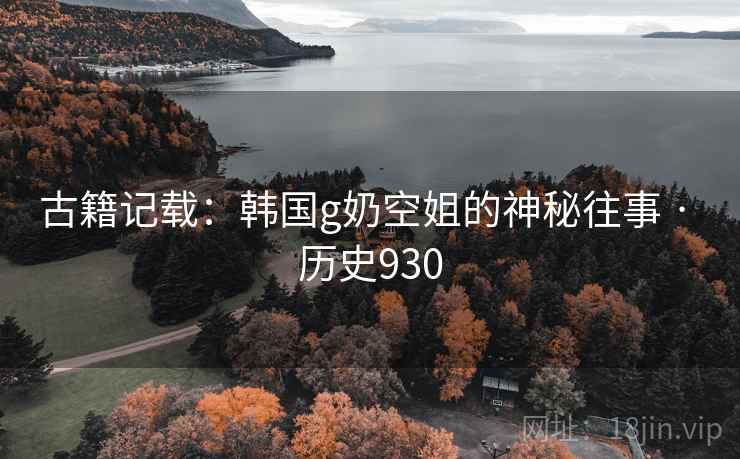 古籍记载：韩国g奶空姐的神秘往事 · 历史930